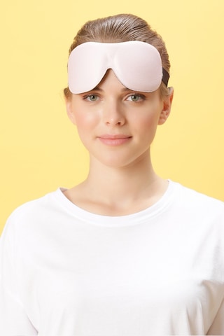 Uyku Gözlüğü Uyku Bandı 3d Uyku Gözlüğü Pembe