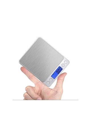 Farıssu Hassas Terazi 500g / 0.01g Hassasiyet Mavi Lcd Ekran