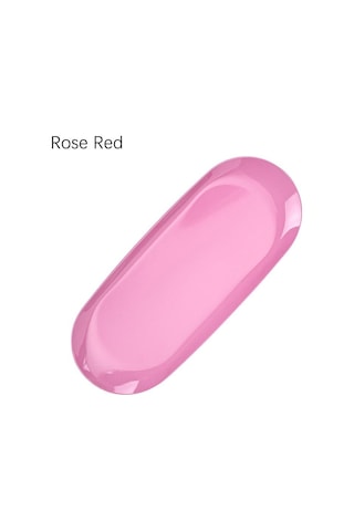 Paslanmaz Çelik Takı Tepsisi Masaüstü Saklama Tabağı Kozmetik Takı Tabağı Metal Tepsi Gül Kırmızı