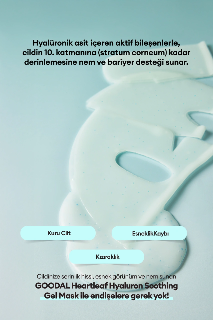 Goodal Heartleaf Hyaluron Soothing Gel Mask