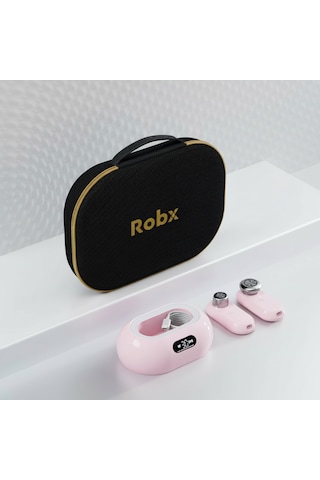 Robx A07 Yeni Nesil Rf Ems Cilt Sıkılaştırıcı Ve Kırışıklık Yüz Ve Vücut Aleti Pembe