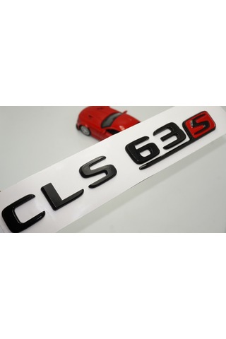 CLS 63S Bagaj Parlak Siyah ABS 3M 3D Yazı Logo