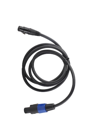 Geeroyoo Xlr Erkekden Speakon Dişiye Adaptör Kablosu - Sahne Hoparlörü Mikrofon Bağlantısı, Profesyonel Ses Aktarımı, 1.8m Uzunluk