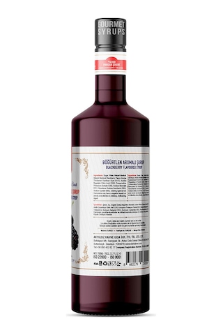 Nish Böğürtlen Aromalı Şurup 700 Ml - Pet Şişe
