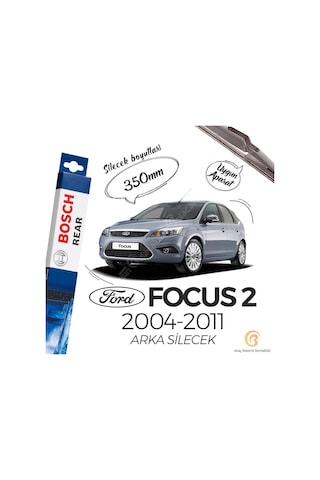 Bosch Rear Ford Focus 2 2004 - 2011 Arka Silecek - H351