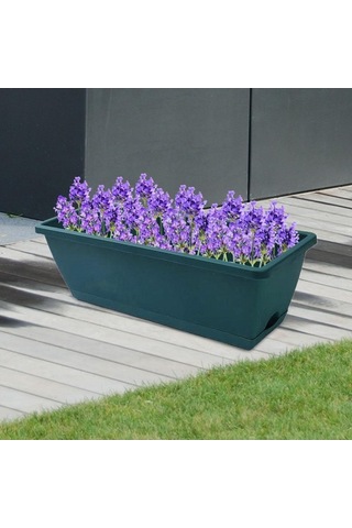 Pazly Yeşil Suntek Pencere Parça Kutusu Kapalı Tohum Ekici 2 Zd