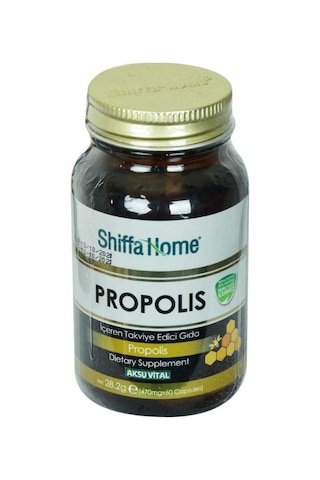 Shiffa Home Propolis Kapsülü Takviyesi 470 MG x 60 Kapsül