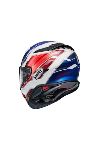 Shoei Nxr 2 Capriccio Kapalı Motosiklet Kaskı Beyaz - Kırmızı - Mavi