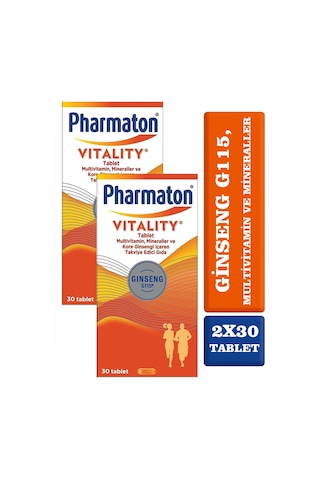 Pharmaton Vitality 2 x 30 Tablet