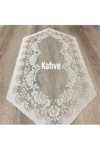 Örme Tül Sehpa Örtüsü 40 x 90