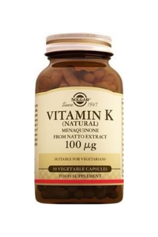 Solgar Vitamin K2 100 Mcg 50 Kapsül