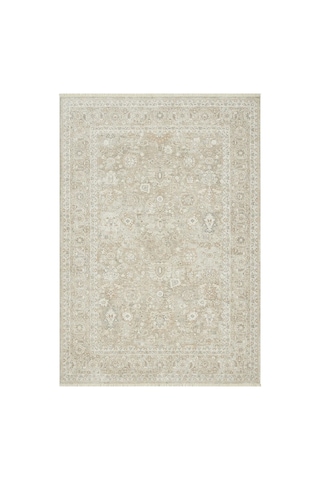 Seyran Halı Nuda 1303 Krem Mikro Polyester - Viskon Makine Halısı