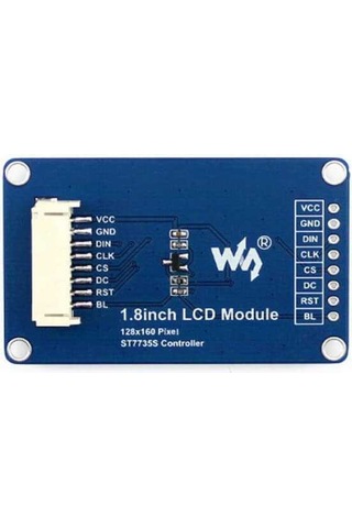 1.8inç Lcd Ekran Modülü - 128 160 Piksel