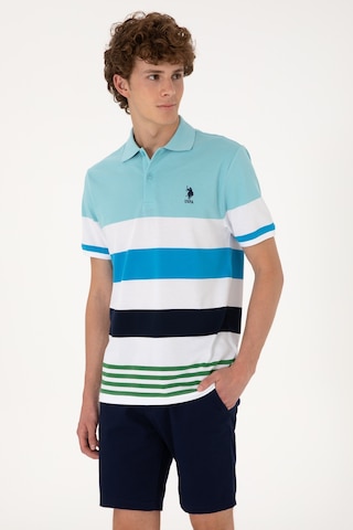 U.S. Polo Assn. Erkek Regular Fit Aqua Polo Yaka Tişört 50306820-VR007