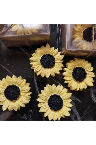 Bernami Mumluk Şamdanpinterest Hediyelik Kutuda Ayçiçeği Magnet Nikah Söz Nişan Doğumgünü Hediyelik Diğer