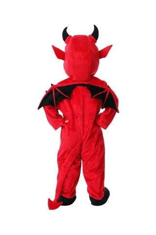 Jl Çocuklar Bebek Kırmızı Şeytan Kostüm Unisex Çocuk Cosplay