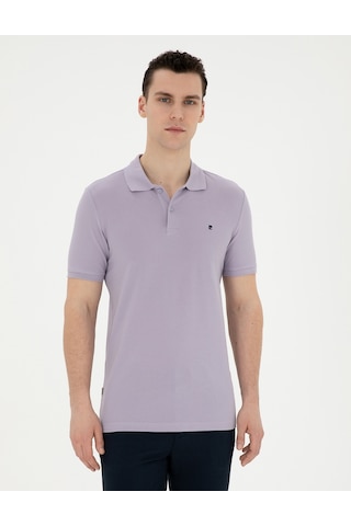 Pierre Cardin Erkek Lila Tişört Basic 50291625-vr034 Lila