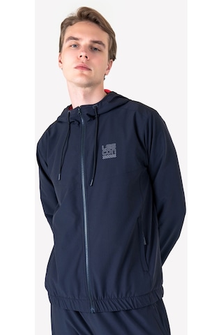 Lescon Lacivert Erkek Fermuarlı Kapüşonlu Sweatshirt 23n-1139