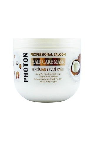 Photon Hindistan Cevizi Yağlı Yoğun Nem Saç Maskesi 400 ML