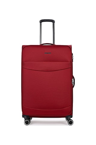 Pierre Cardin 60 Cm Unisex Orta Boy Valiz 04pc6005-02 Bordo