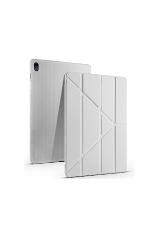Samsung Galaxy Uyumlu Tab S11 Ultra X930 14.6 İnç Katlanabilir Kalemlikli Standlı Akıllı Kılıf Kapaklı Kılıf