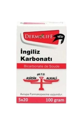 Dermolife İngiliz Karbonatı 20 x 5 G