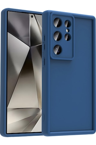 Zore Galaxy Uyumlu S24 Ultra Kılıf Kamera Korumalı Msra Ananas Kapak - Koyu Yeşil Koyu Yeşil