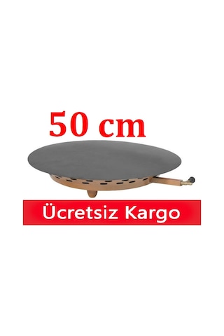 50 Cm Tüplü Sac Ekmek Sacı Tüplü Katmer Sacı Tüplü Ekmek Sac Ocak