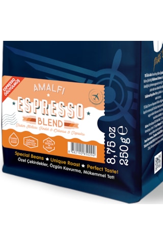 Moliendo Amalfi Espresso Blend Kahve Espresso Öğütülmüş 250 G