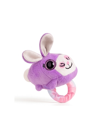 Mini Mini Peluş Bileklik Hayvancıklar - Tavşan Çok Renkli