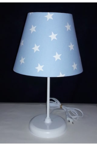 Mavi Yıldız Erkek Çocuk Odası Genç Odası Yatak Odası Abajuru