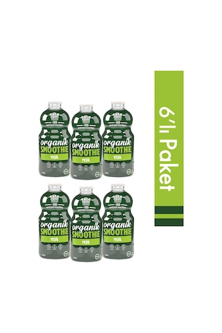 6'lı Organik Yeşil Smoothie 946 Ml