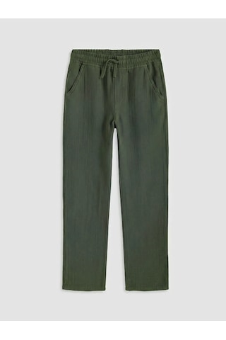 Lc Waikiki Yeşil Regular Fit Erkek Çocuk Pantolon Yesil