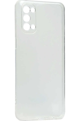 Oppo Reno 4 Kılıf Zore Kamera Korumalı Süper Silikon Kılıf Renksiz