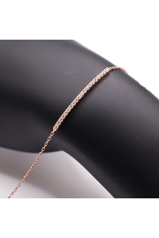 Agakulche Gümüş Yarım Su Yolu Hayalet Bileklik Gümüş