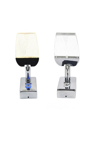 Mellifera Led Okuma Lambası Döner Başlıklı Modern Dokunmatik Dimmerli 2w 12v/24v - Nikel-1853