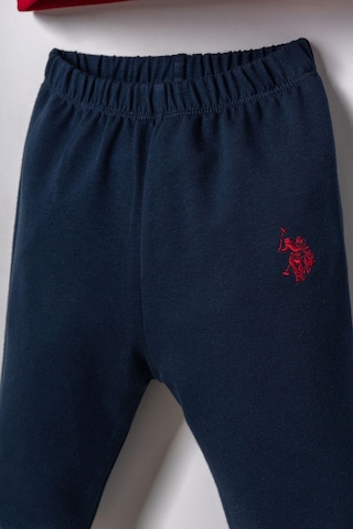 U.S. Polo Assn. Erkek Bebek Baskılı Kırmızı Uzun Kol Pijama Takım Usb3175-c-v1 Usb3175-c-v1