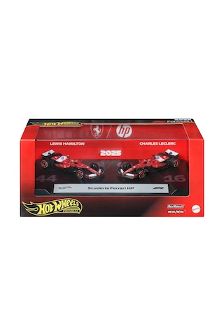 Hot Wheels 2'li Premium Formula 1 Paketi Jmm99 Çok Renkli