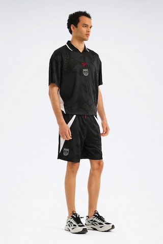 Reebok Street Sport Ftbl Shorts Siyah Erkek Şort 000000000102352844 Siyah-beyaz