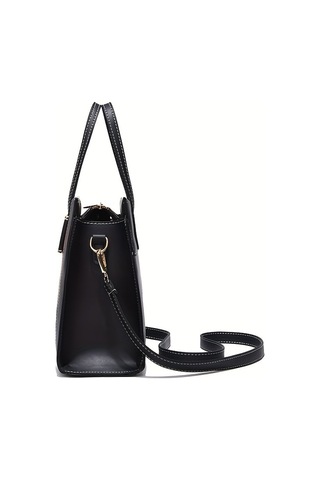 Renk Bloklu Trendy Omuz Çantası