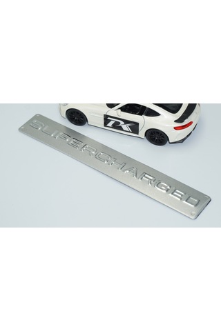 Dk Tuning Supercharged Bagaj Gri Logo Arma Range Rover İle Uyumlu