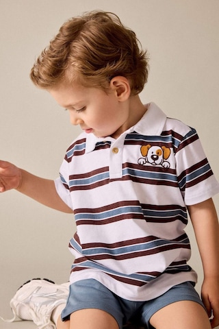 Defacto Çizgili 2li Takım Erkek Bebek H3073a526smın13 İndigo-ın13