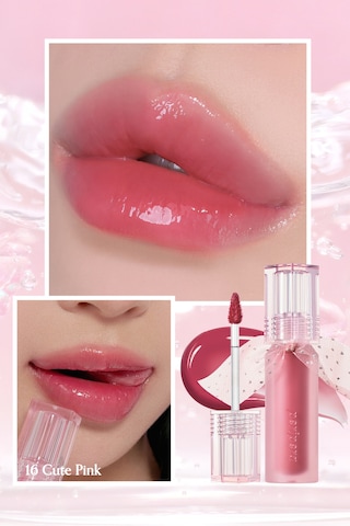 Peripera Doğal Tonlarda Uzun Süre Kalıcı Işıltılı Tint Perıpera Water Bare Tint 16 Cute Pink