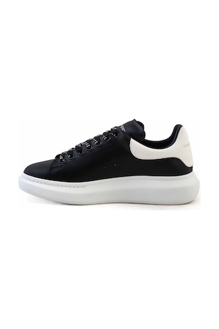 Alexander Mcqueen Erkek Spor & Sneaker Ayakkabı 553680 Black-white