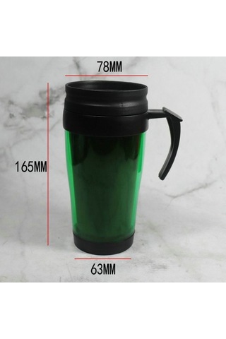 Seyahat Kupası Bardak Su Bardağı Kırmızı Kırmızı