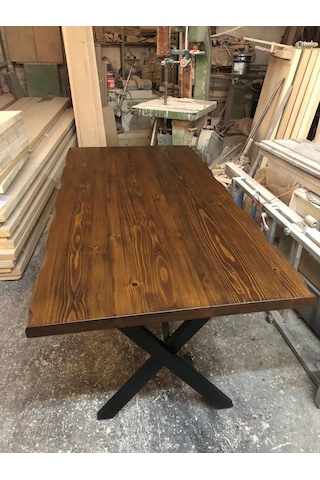 Bintaşmobilya Kütük Masa 150X80.Cm (508887961)