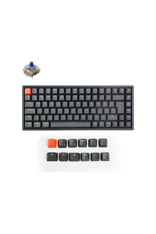 Keychron K2-C2H-UK HotSwap RGB Gateron Blue Switch Alüminium (Version 2) UK ISO Mekanik Klavye