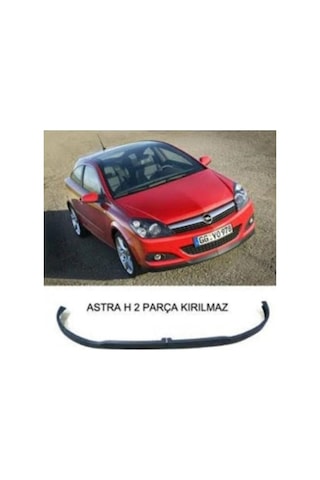 Universal Astra H Lip Esnek Tampon Altı Dil Karlık Ön Ek