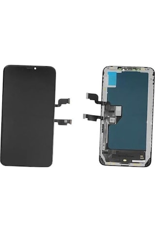 Apple Uyumlu iPhone Xs Max Lcd Ekran Dokunmatik Siyah Lw