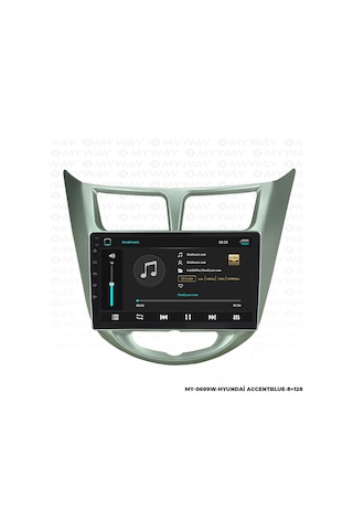 Hyundai Accent Blue Android Navigasyon Carplay Multimedya Ekran